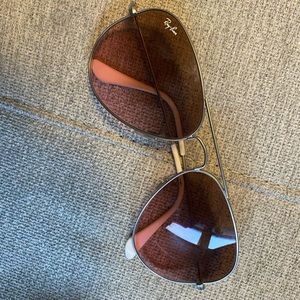 Authentic RayBans, Light Pink Avaitor